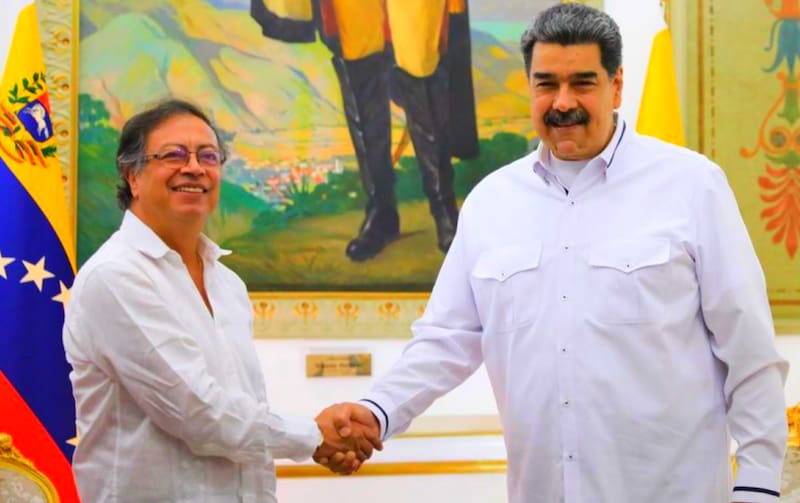 La Cancillería de Colombia se mostró abierta a darle asilo a Maduro (Fuente: archivo).