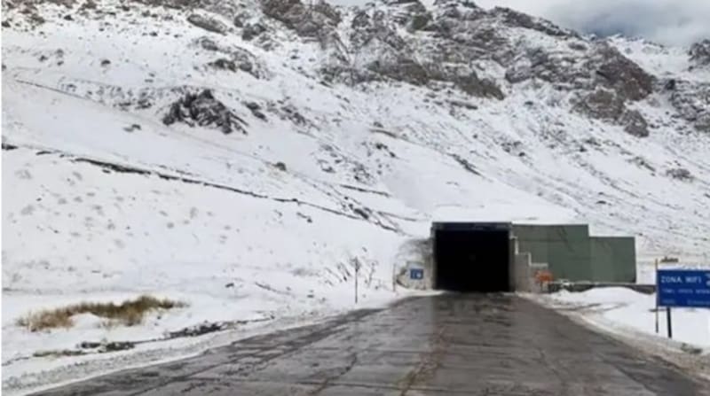 Nieva en Argentina