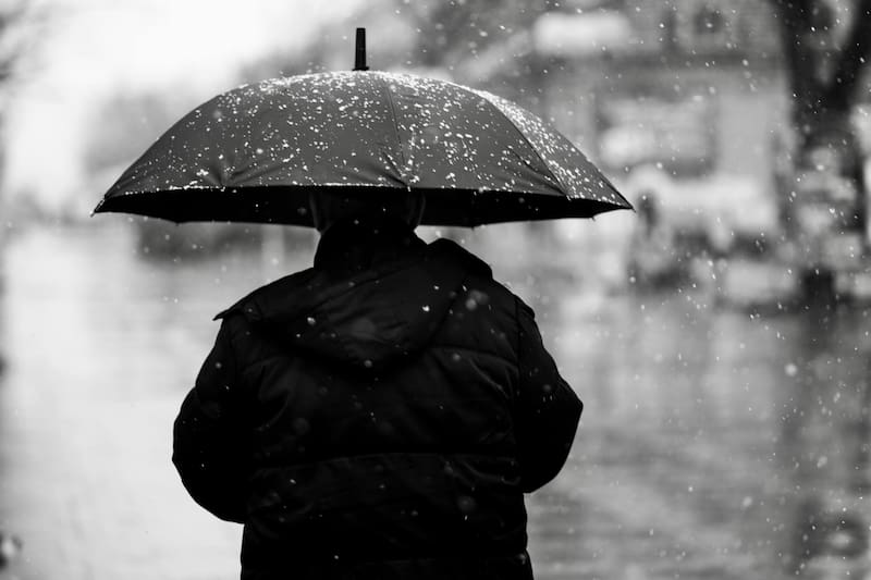 Una tormenta con precipitaciones de nieve tendrá lugar este fin de semana. Fuente: archivo.