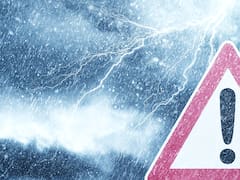 Una tormenta de nieve se aproxima a toda velocidad: estas son las zonas afectadas por las intensas lluvias y bajo alerta meteorológica