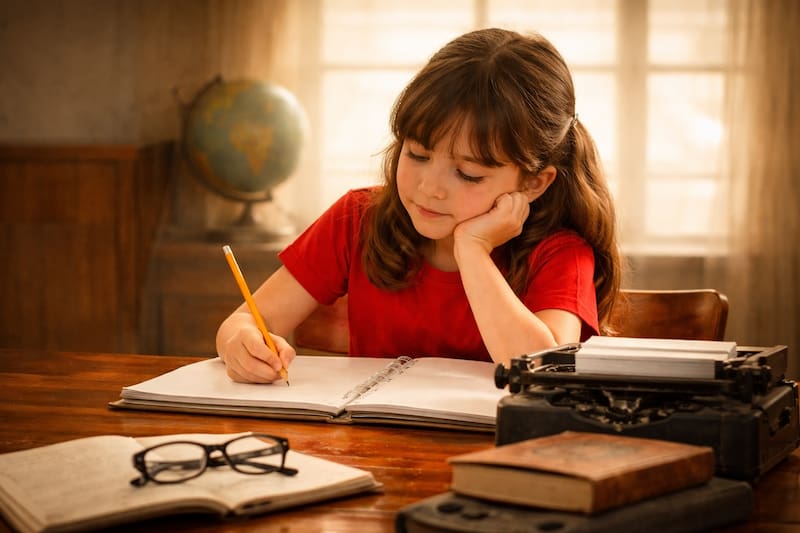 Le preguntaron por qué quería ser periodista y respondió con una reflexión personal: “Quise honrar a la niña que fui”.