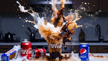 No lo hagas en casa | Por esta razón jamás deberás mezclar bicarbonato con Coca Cola o Pepsi