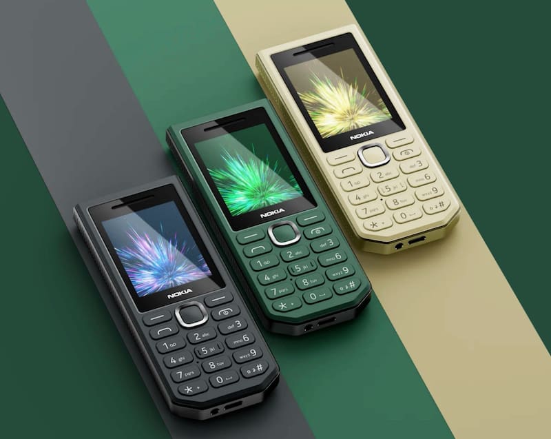 El Nokia 300 Charge apuesta por una batería de 3.700 mAh, una linterna potente y más de 40 días de autonomía