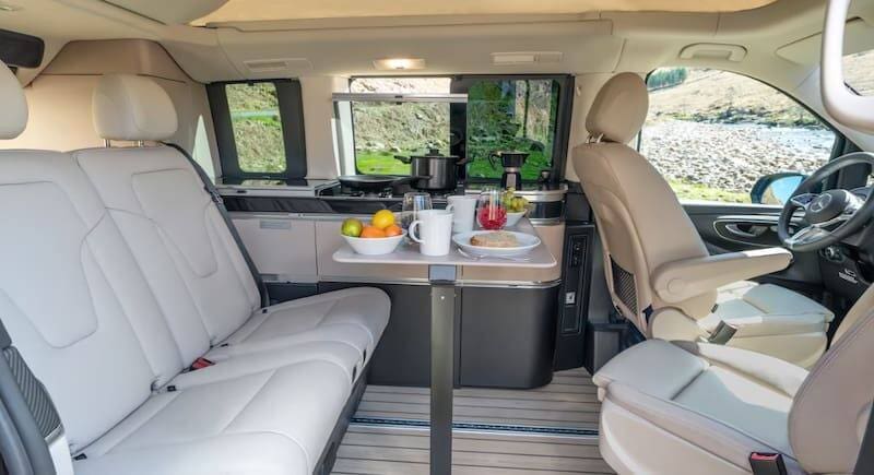 La mejor furgoneta camper del mercado: esta van resulta ideal por su comodidad y excelente equipamiento (foto: Mercedes-Benz).