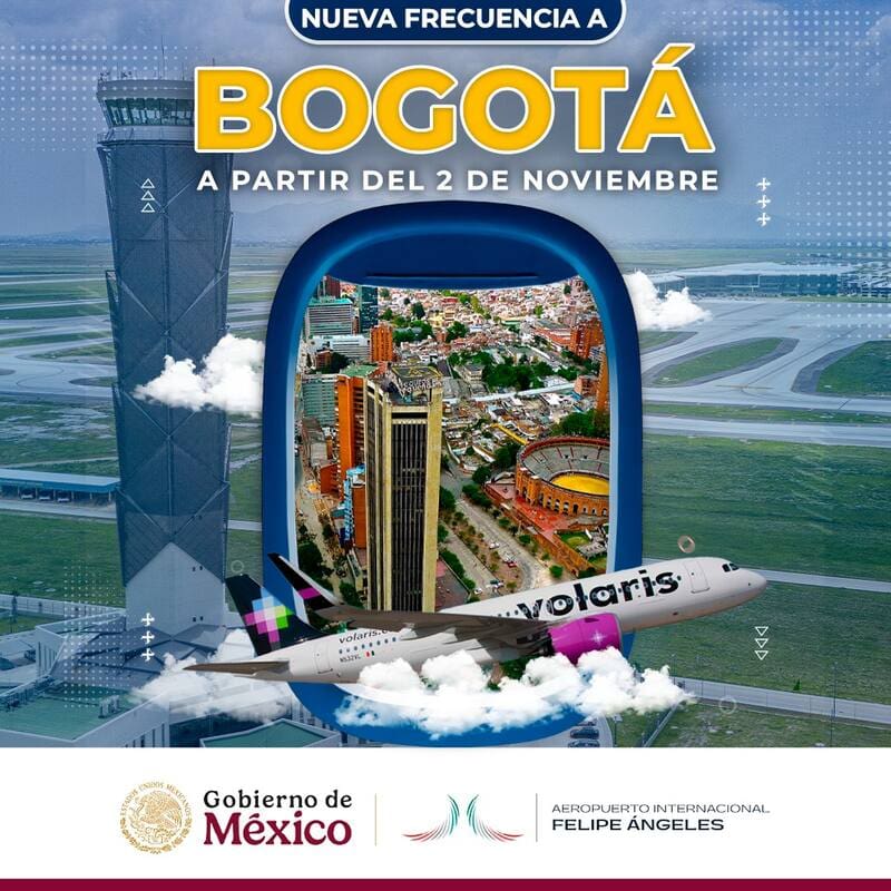 El aeropuerto AIFA cambia para siempre: anuncian nuevas rutas internacionales y así cambiarán los viajes desde México (foto: archivo).