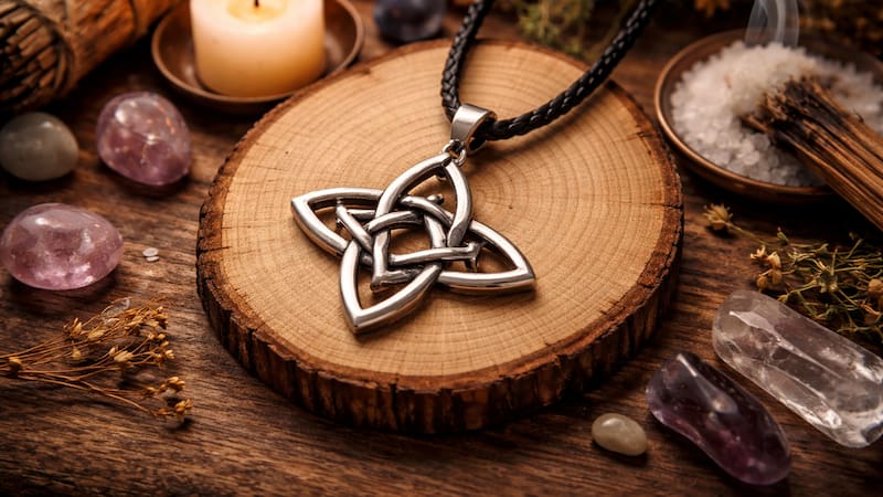 El nudo de bruja, también conocido como Witch’s Knot, es un símbolo esotérico de origen europeo, vinculado a antiguas tradiciones paganas.