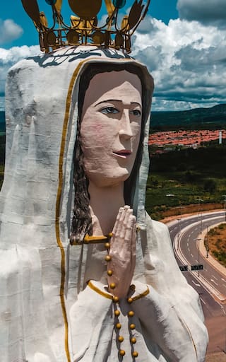 Un país latino construyó el monumento más grande del continente: es más alto que el Cristo Redentor y está ubicado en esta provincia