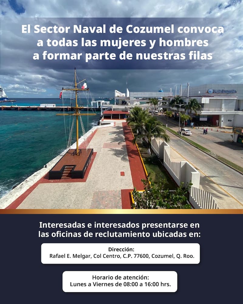 Ahora podrás hacer parte de la Armada de México.