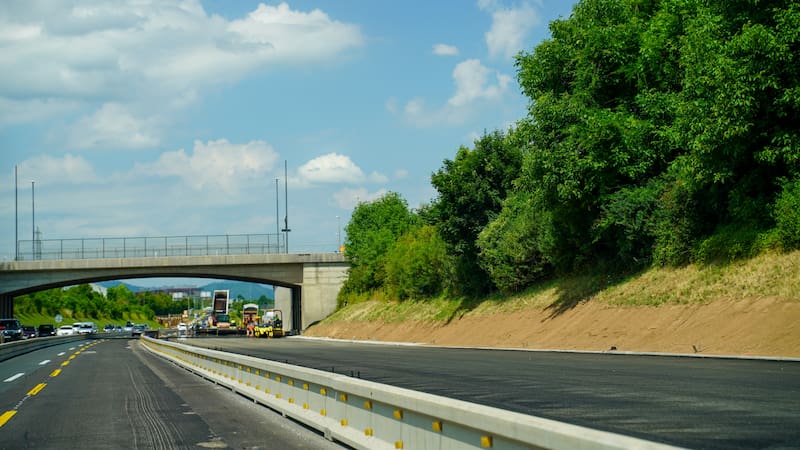 La nueva obra en la ruta 3 (imagen ilustrativa).