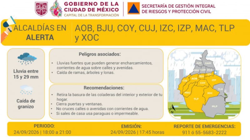 Restricciones y recomendaciones ante la alerta amarilla