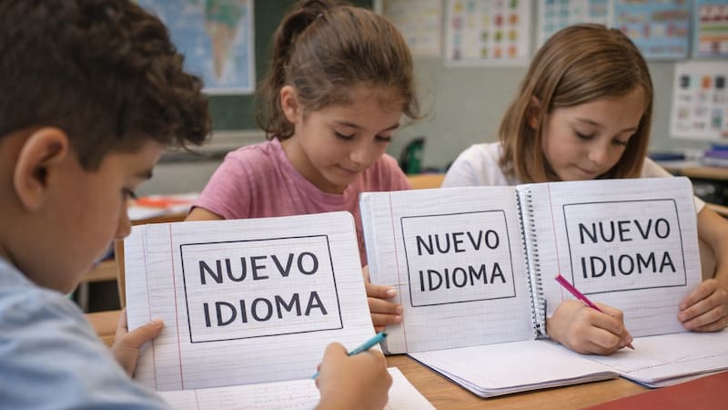 Todos los colegios exigen aprender un nuevo idioma desde 2026, por mandato del Gobierno.