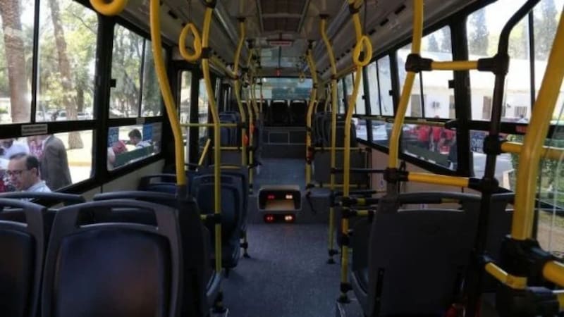 Paro de colectivos.