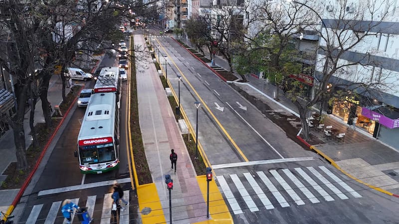 La nueva obra implica la ampliación de distintos ramales de colectivos.