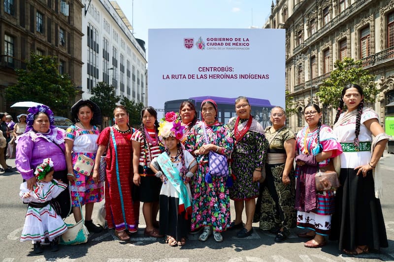 En honor a las mujeres indígenas.