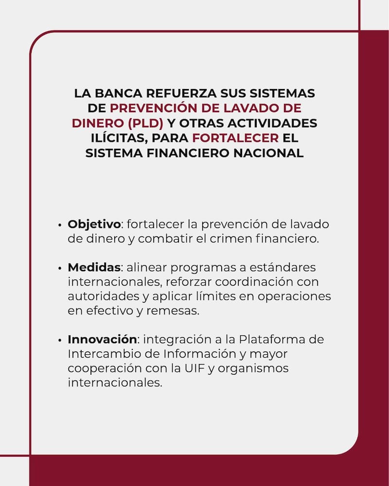 El objetivo: combatir el crimen financiero.