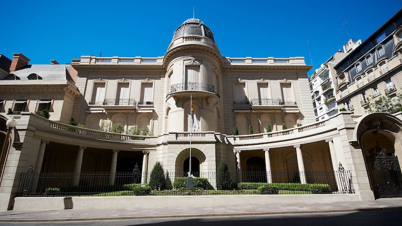 El papa León se hospederá en la Nunciatura Apostólica de Recoleta.