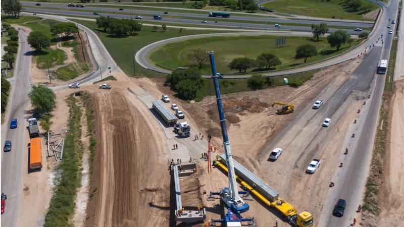El altonivel que está construyendo el Gobierno de Córdoba contará con un viaducto de más de 600 metros. Foto: Provincia de Córdoba.