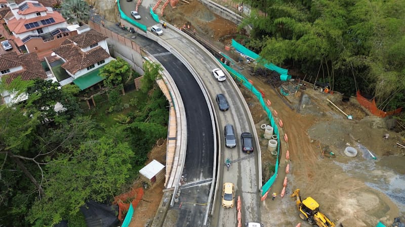 La intervención en El Poblado contempla 2,4 kilómetros de vías, cinco puentes y nuevos espacios públicos, con una inversión superior a los $80.000 millones.