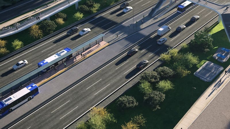 Presentan la obra más relevante de la Ciudad para mejorar todos los accesos a la autopista más frecuentada y acabar con el tráfico para siempre (foto: archivo)