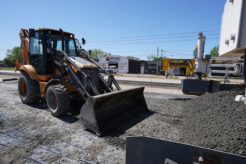 Obras en la Ruta Provincial 40. Fuente: X (Gabriel Katopodis)