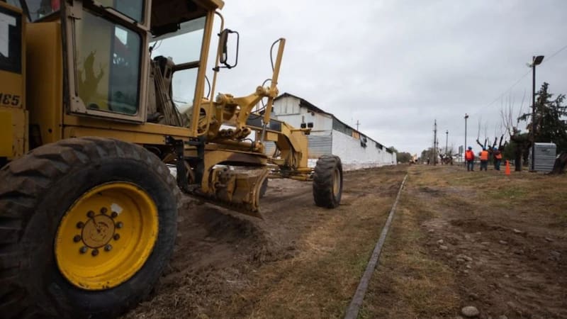 Tras de años sin un sistema ferroviario de pasajeros en la zona, comenzaron las obras en Mendoza.