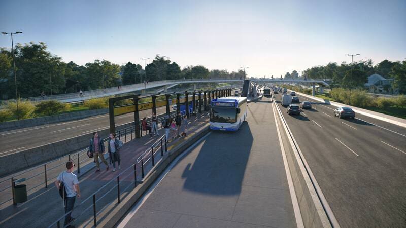 Lanzan la obra más importante de la Ciudad para arreglar todos los ingresos a la autopista más transitada y terminar con el tráfico para siempre (foto: archivo).