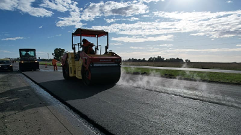 Obras de repavimentación en el Periférico Norte