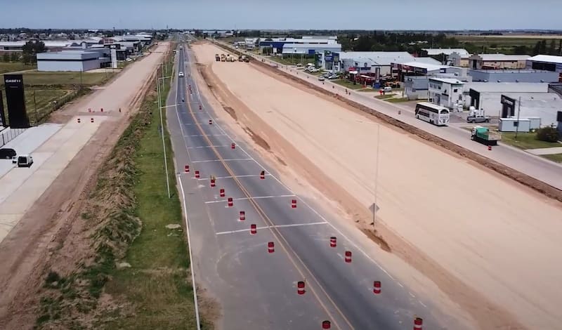 Esta obra en Entre Ríos mejorará el tránsito en la zona.