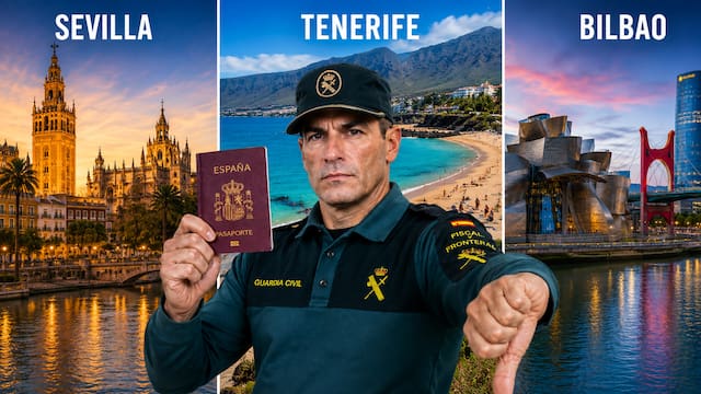 Oficial | Aeropuertos de Sevilla, Tenerife y Bilbao impedirán el ingreso y salida a quienes retrasen la renovación de su pasaporte
