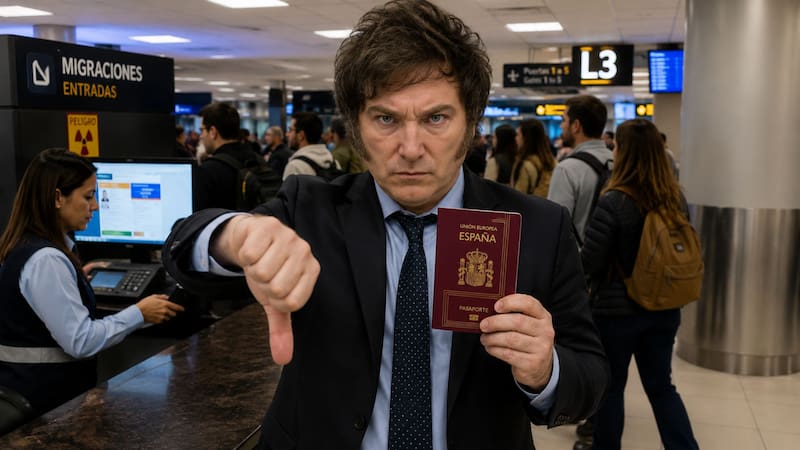 Oficial | Argentina prohíbe la salida del país a los españoles que viajen solo con este documento