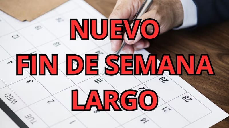 Oficial | Confirmaron un puente festivo este lunes y martes y habrá un nuevo fin de semana largo para estas personas