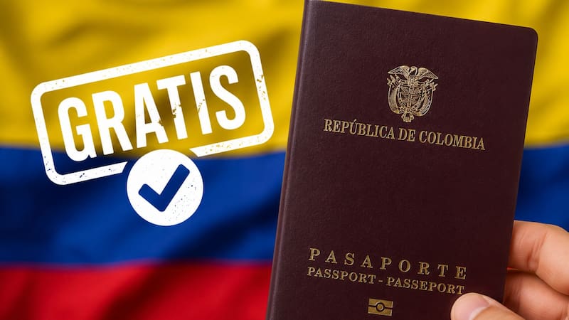 Oficial | Estos colombianos podrán obtener el pasaporte gratis en 2026 si cumplen estos requisitos