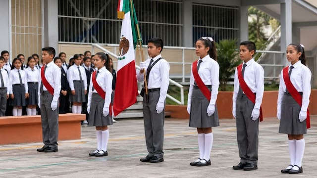 Oficial | La SEP cambia las reglas y la escolta escolar ya no será para los alumnos con mejores calificaciones