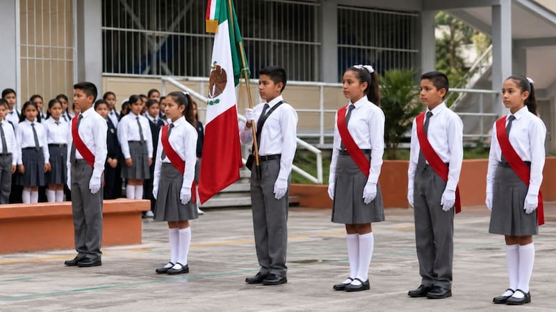 Oficial | La SEP cambia las reglas y la escolta escolar ya no será para los alumnos con mejores calificaciones