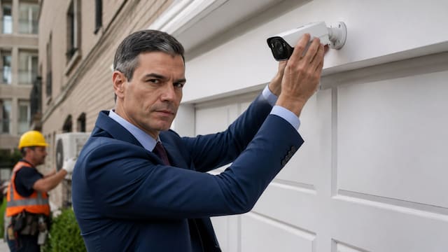 Oficial | Pedro Sánchez prohíbe instalar cámaras de seguridad en todas las viviendas españolas, sin autorización de vecinos
