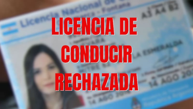 La renovación de la licencia puede quedar rechazada.