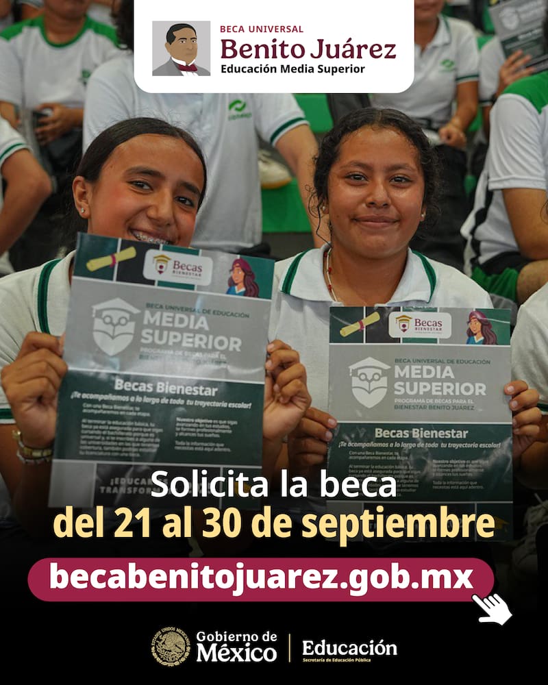 Convocatoria abierta desde el 21 de septeimbre.