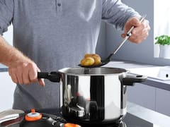 Imperdible | Esta olla a presión es ideal para cocinar al vapor, dorar y estofar los alimentos: se consigue en Lidl por menos de 50 euros