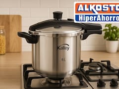 Alkosto remata una olla a presión de gran capacidad y protección reforzada para cocinar más rápido por menos de $98.000