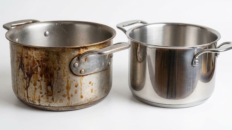 Cómo quitar la grasa de las ollas de manera casera.