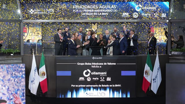 Las Águilas suben casi 6% en la BMV tras anunciar entrada de General Atlantic como accionista