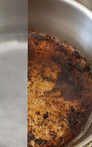 El truco para limpiar una olla quemada sin rayarla: qué producto usar y cuál evitar