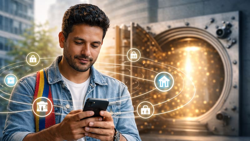 El modelo de Open Finance en Colombia pone en manos del usuario el control de sus datos financieros y habilita su circulación entre bancos y nuevas plataformas digitales.