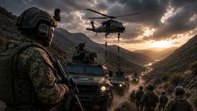 Más de 690 militares de élite en menos de seis días: el masivo operativo del Ejército de México en el Triángulo Dorado de Durango que prendió las alarmas