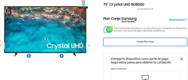 Plan canje de televisores 2026: cómo aprovechar la promoción para renovar tu Smart TV (foto: archivo).