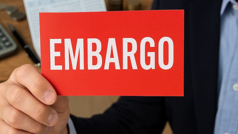 Ordenan embargar cuentas bancarias.