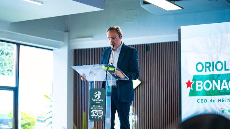 Oriol Bonaclocha, CEO Heineken México, en la celebración del 130 Aniversario de Cervecería Orizaba.