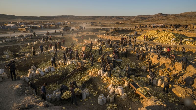 Las piezas de oro encontradas en Australia se ubican en una famosa región minera.