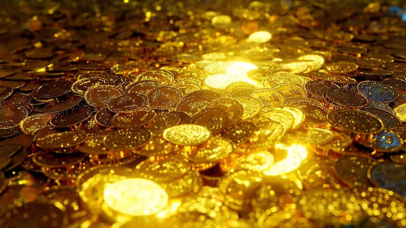 Las monedas de oro son una de las maneras de invertir en el metal precioso.