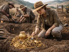 Hallazgo histórico | Descubren monedas y lingotes de oro en un campo sembrado y es de un solo país